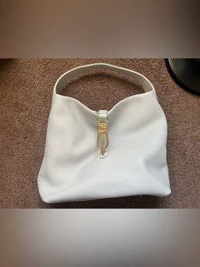 Dooney & Bourke Belvedere Logo Lock Shoulder Bag